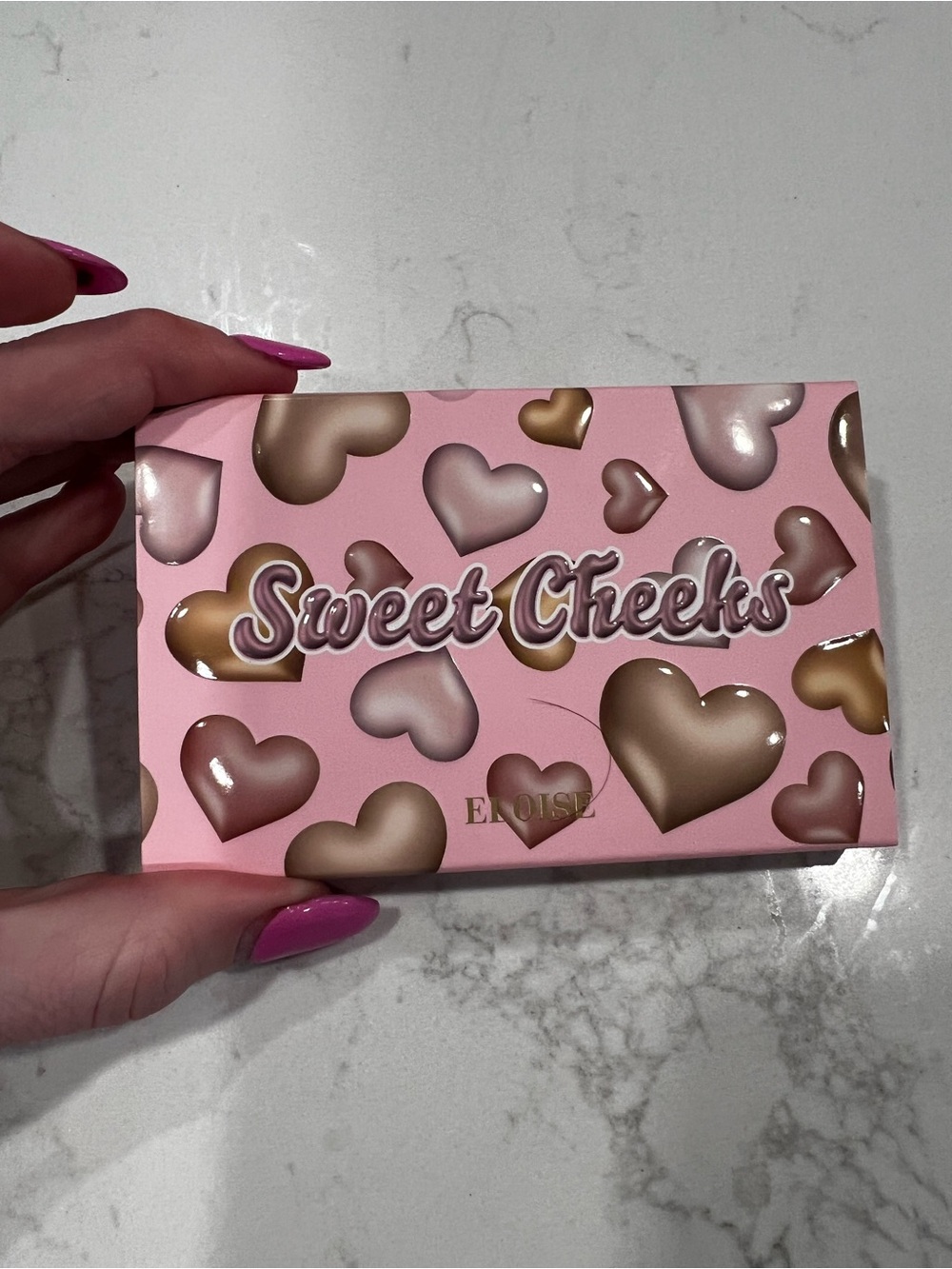 Sweet Cheeks Pink Heart bronzer duo Palette